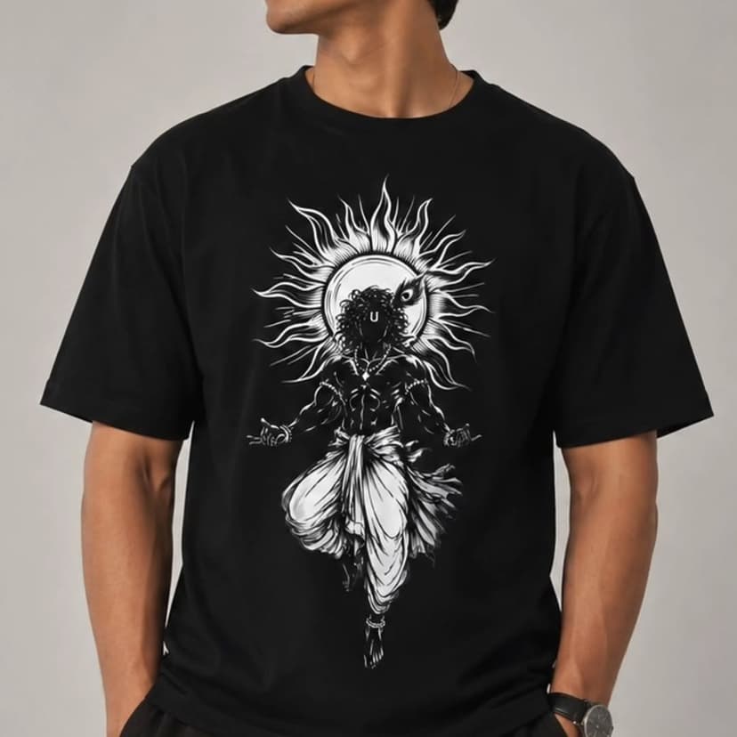 Lord Krishna Graphic Tee