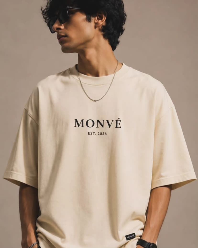 Signature MONVÉ Oversized Tee